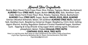 Almond Lovers Box - Almond Slice and Battenberg