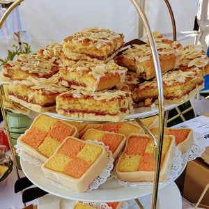 Almond Lovers Box - Almond Slice and Battenberg