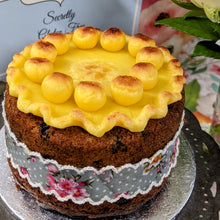 Load image into Gallery viewer, Simnel Cake - 1lb loaf/Dairy Free Option/6&quot; round